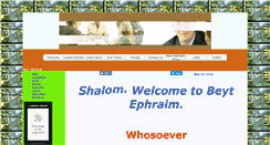 Desktop Screenshot of baytephraim.com